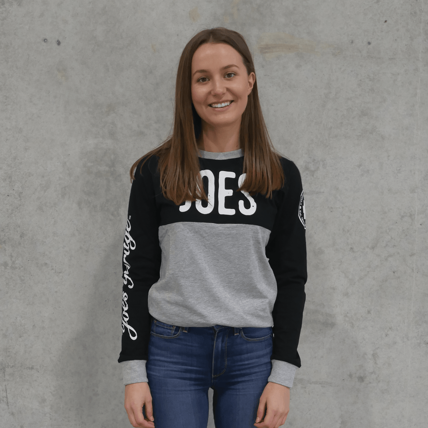 Joe's Panel Long Sleeve Tee