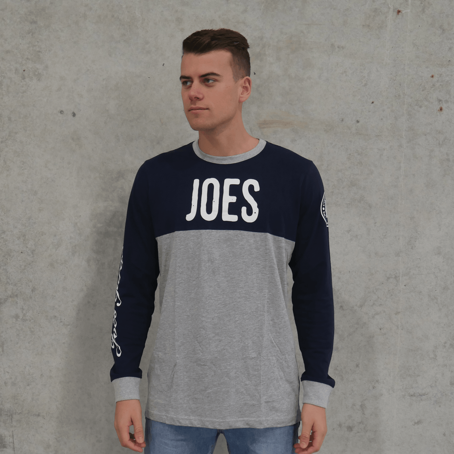 Joe's Panel Long Sleeve Tee
