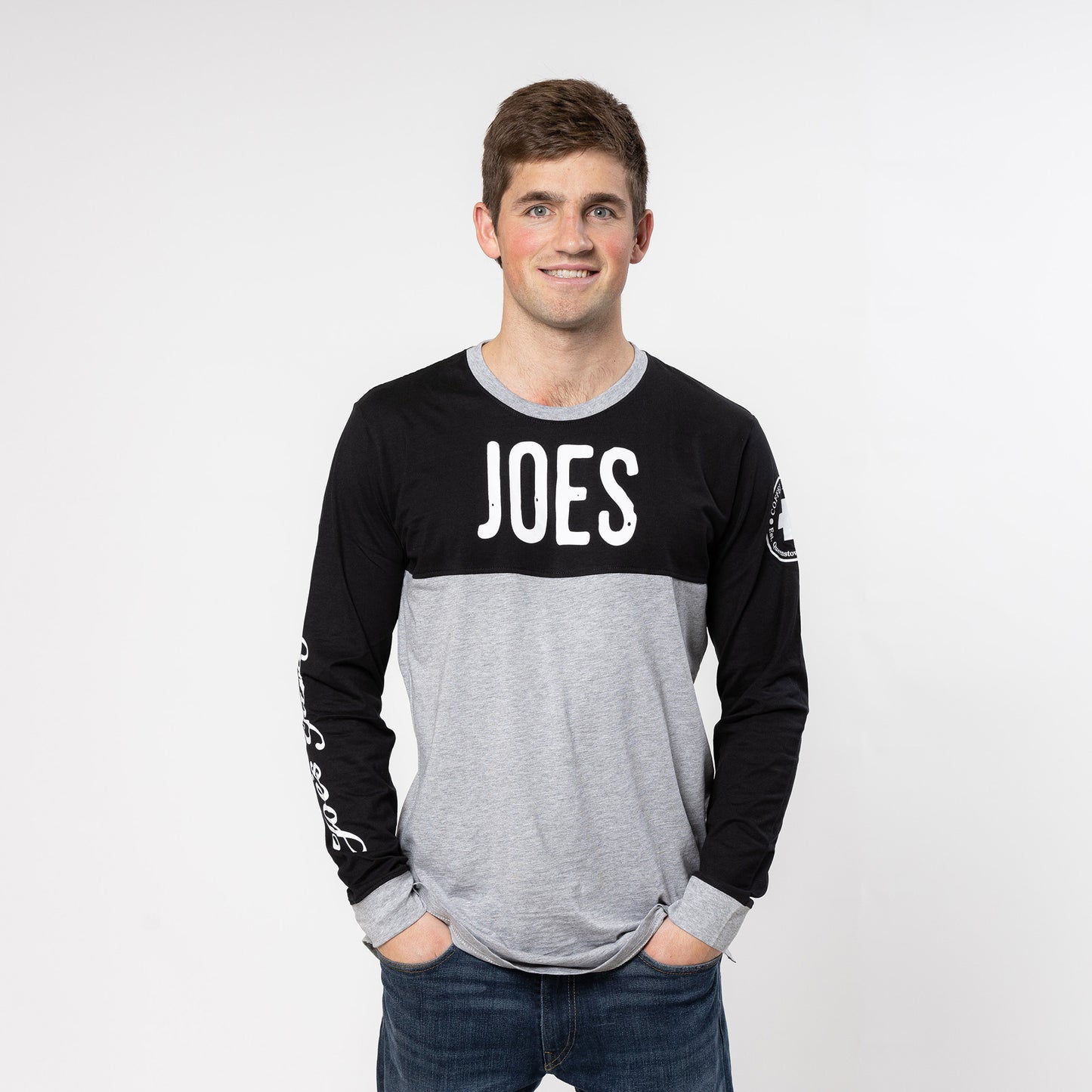 Joe's Panel Long Sleeve Tee