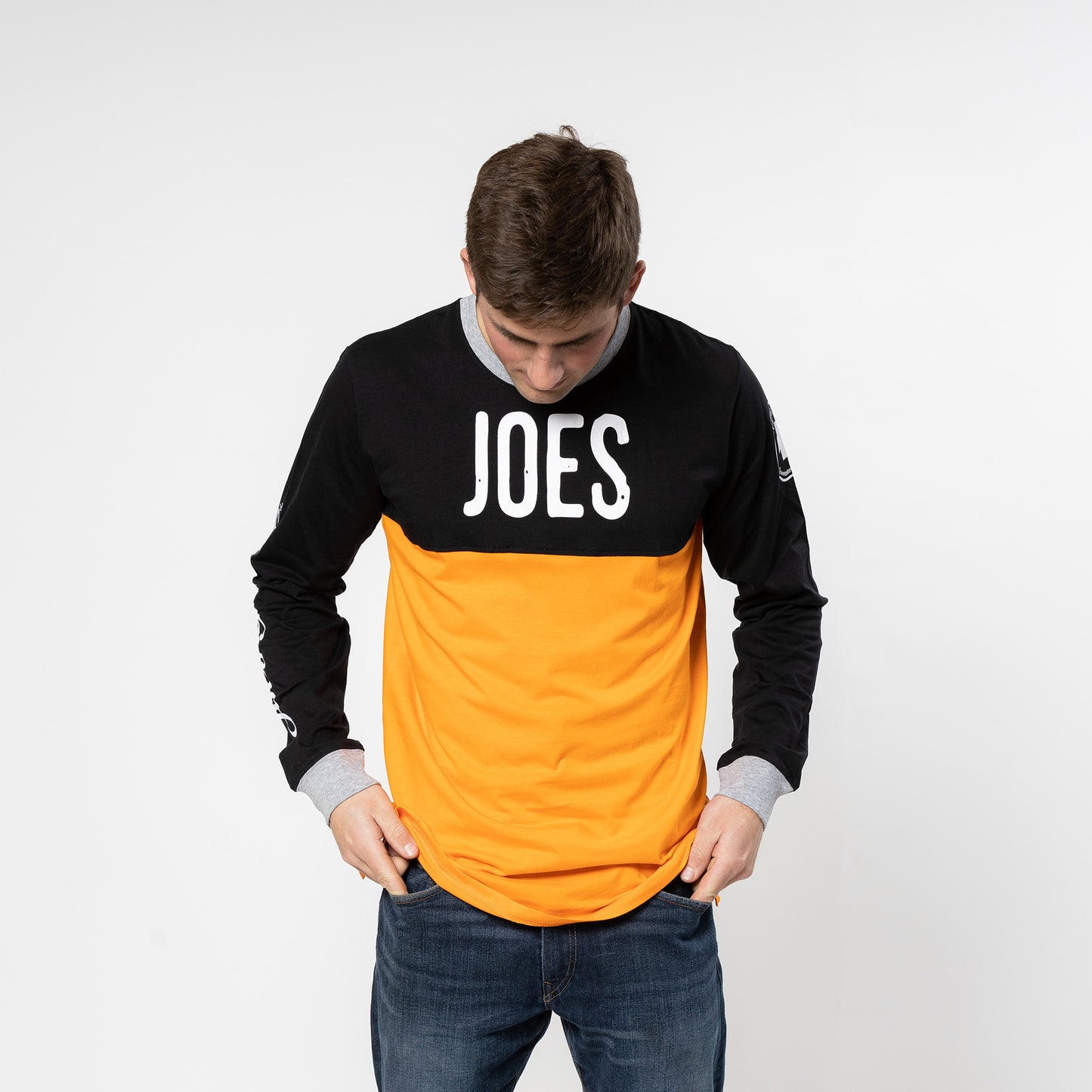 Joe's Panel Long Sleeve Tee