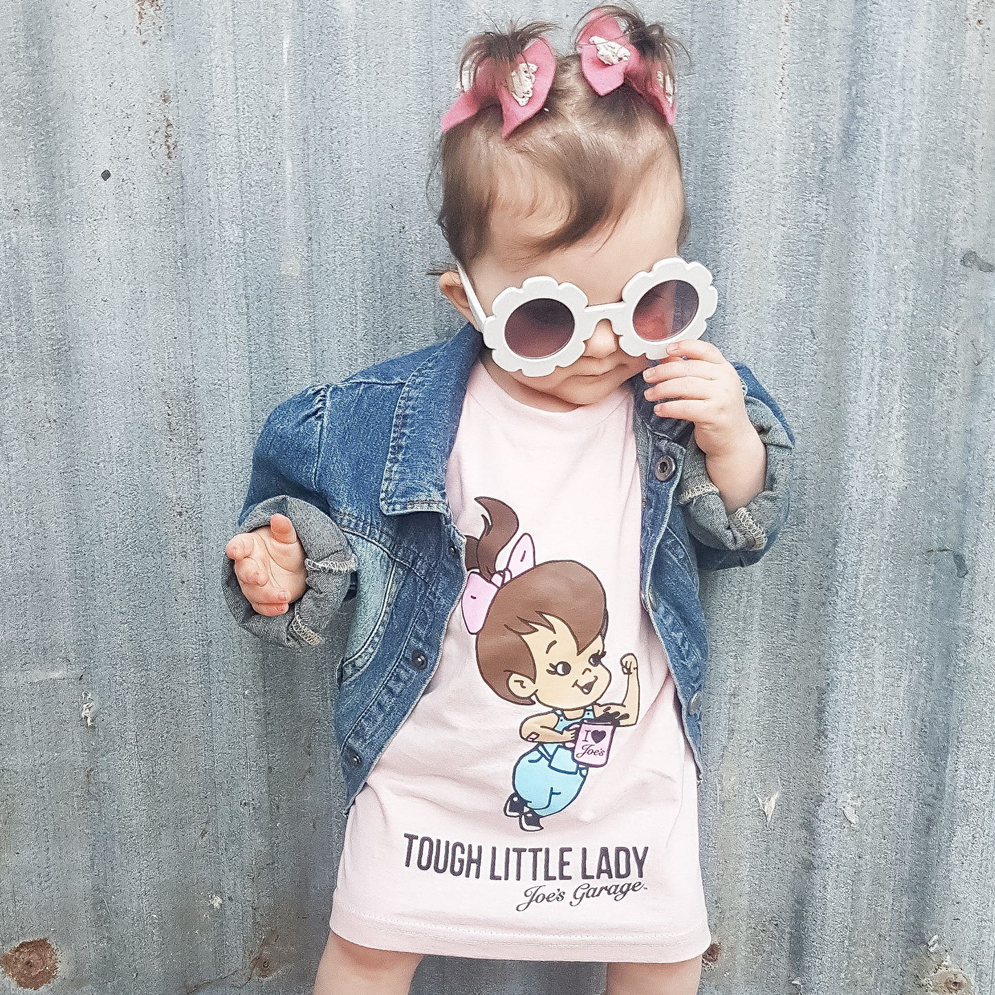 Kid's Tee - Tough Little Lady