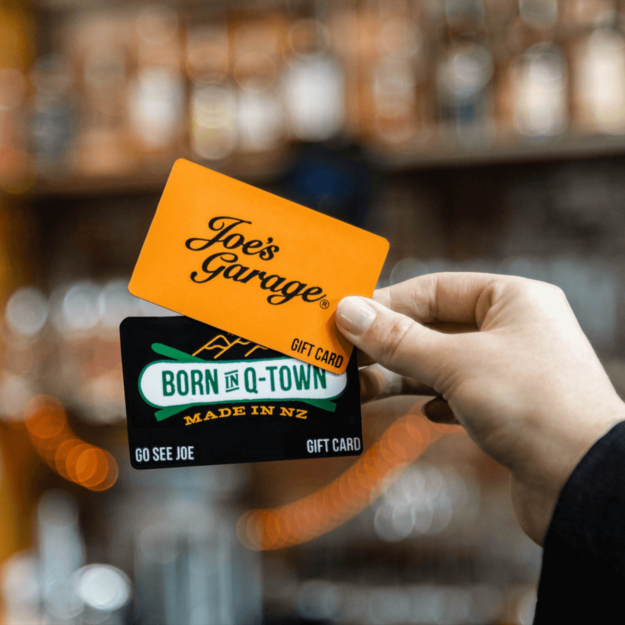 Joe's Gift Cards Joes Garage